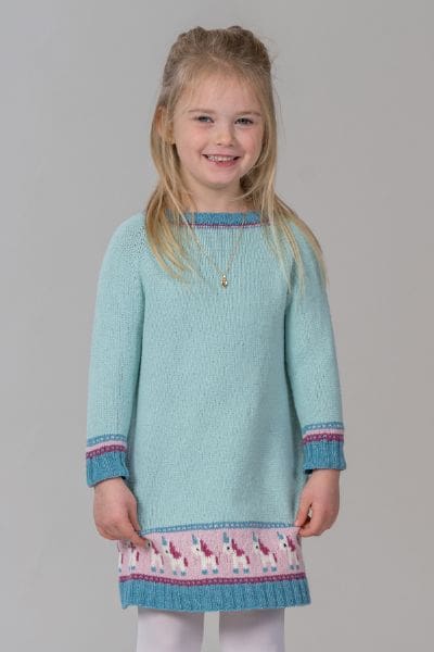 Kjole med enhjørning