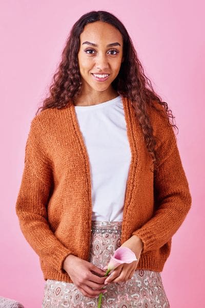 Kort Stortrøje - Strikkeopskrift