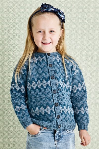 Trøje med rundt bærestykke